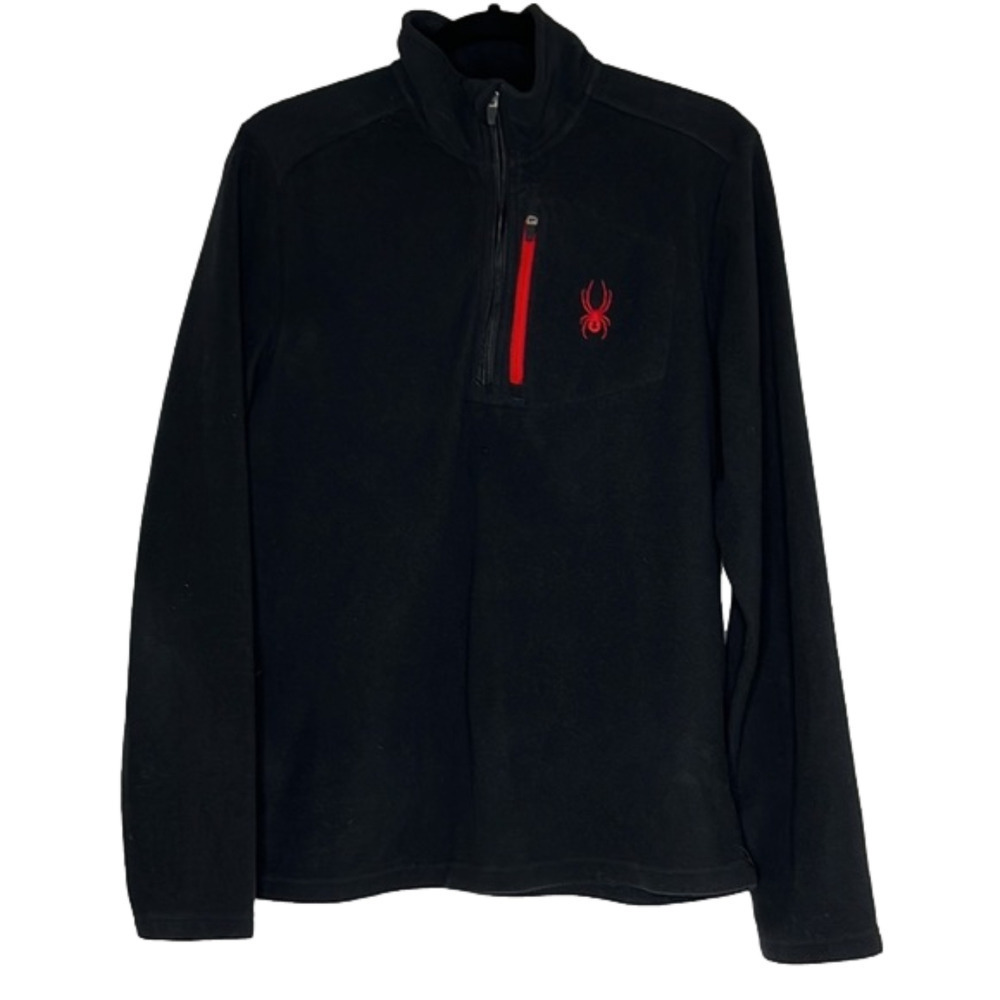 𝅺spyder fleece 1/4 zip shirt